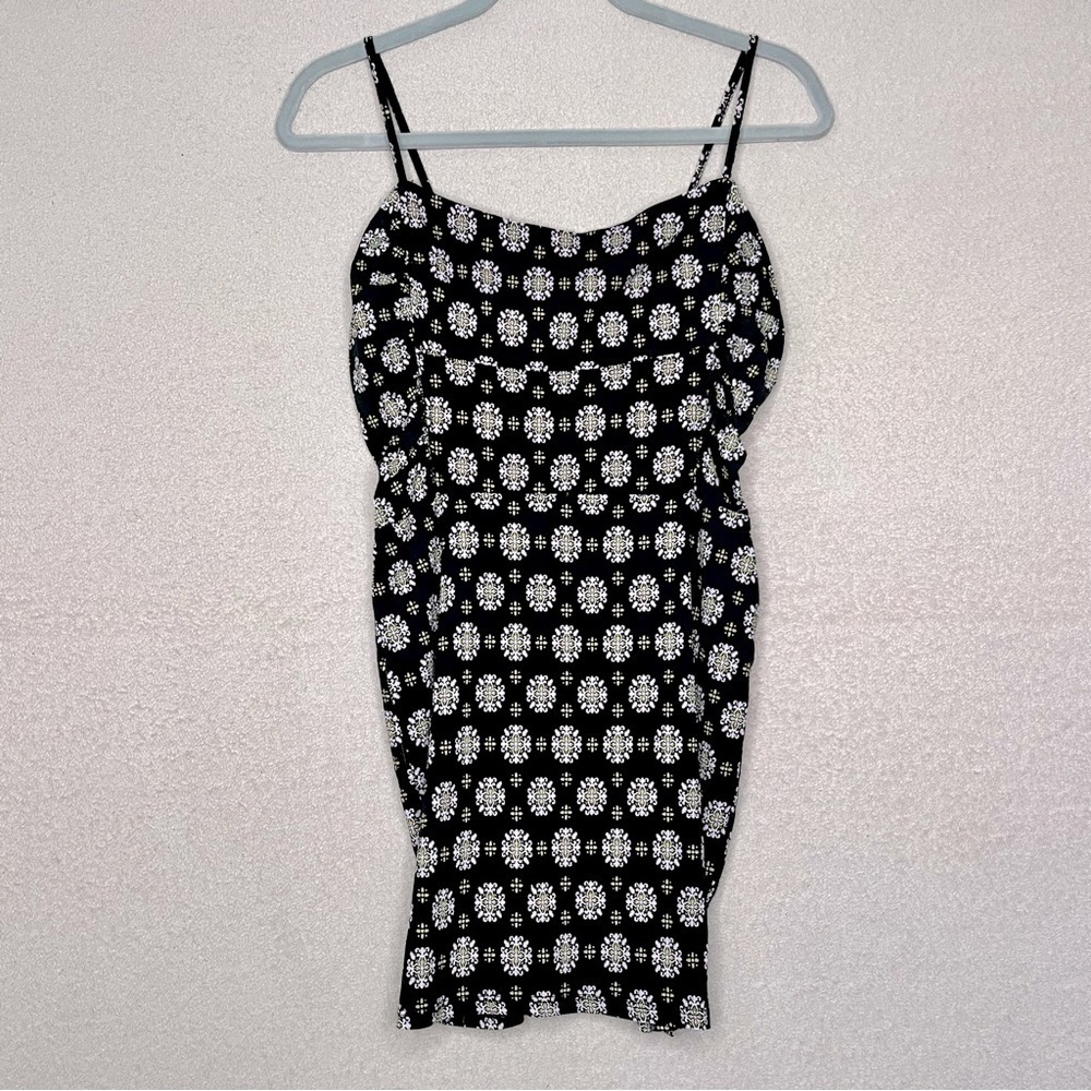 Free People Bodycon Tank Mini Dress-Women’s L-Black-Summer-Spring-Sun-Casual-NEW